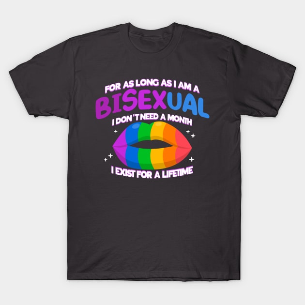 Bisexuality LGBT Pride Bisexual T-Shirt by Toeffishirts